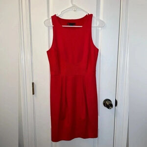 Red Armani Exchange dress